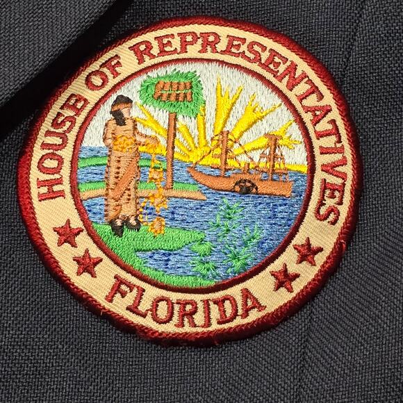 French Toast Navy Blue Florida House of Representatives Uniform Blazer Jacket - Picture 2 of 8